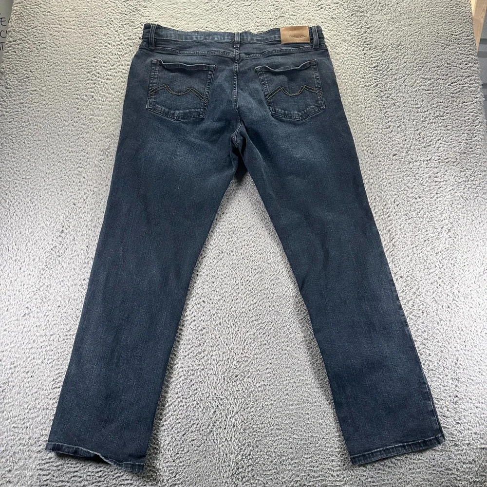 Urban Star Estilo Jeans Mens 38x32 Blue‎ Cotton Denim Straight Workwear Stretch